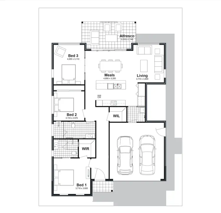Floorplan of Homely house listing, Lot 83 Bowman Vista, Kendall NSW 2439