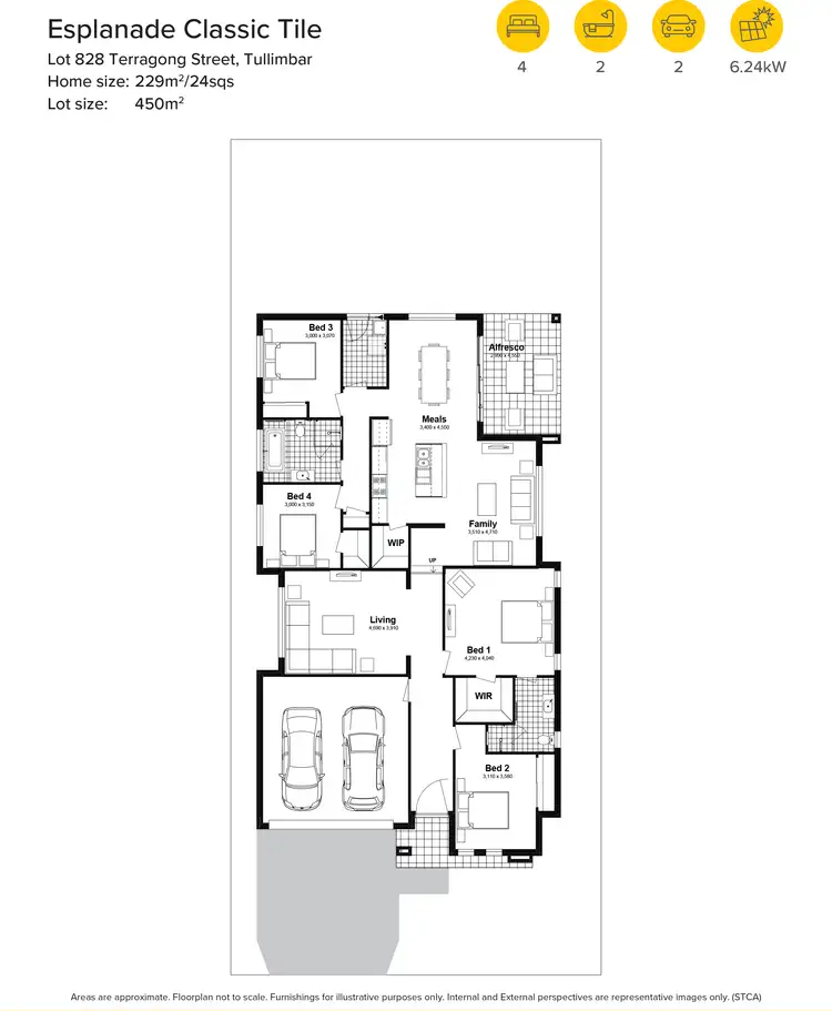 Floorplan of Homely house listing, Lot 828 Terragong Street, Tullimbar NSW 2527