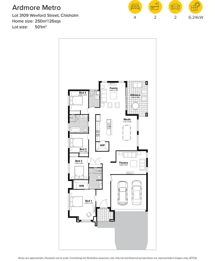 Floorplan of Homely house listing, Lot 3109 Wexford Street, Chisholm NSW 2322
