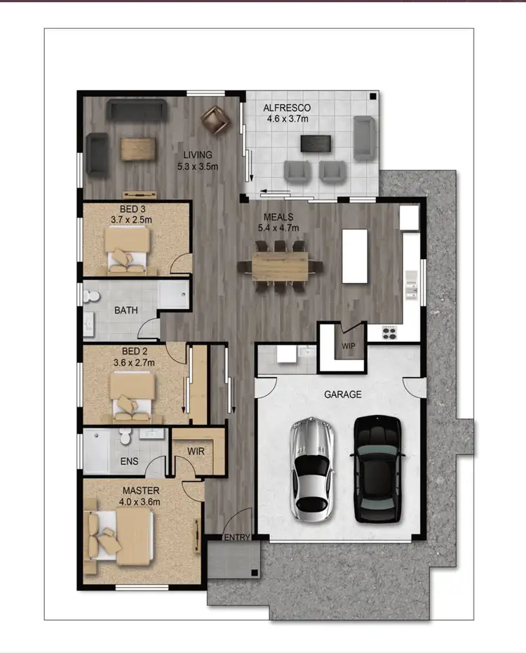 Floorplan of Homely house listing, Lot 84 Bowman Vista, Kendall NSW 2439
