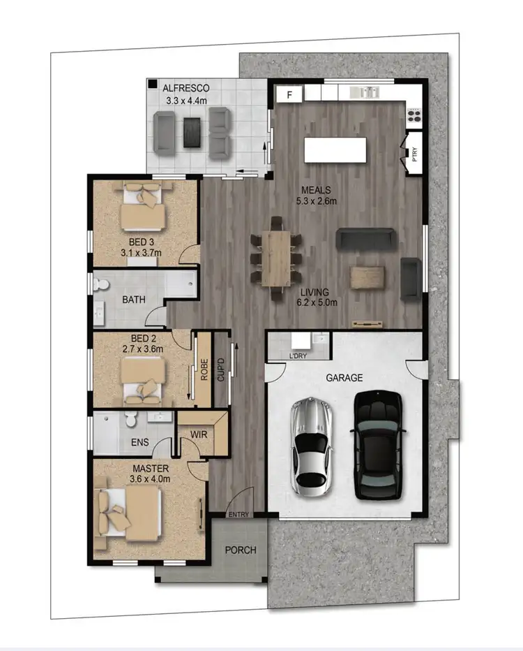 Floorplan of Homely house listing, Lot 85 Bowman Vista, Kendall NSW 2439