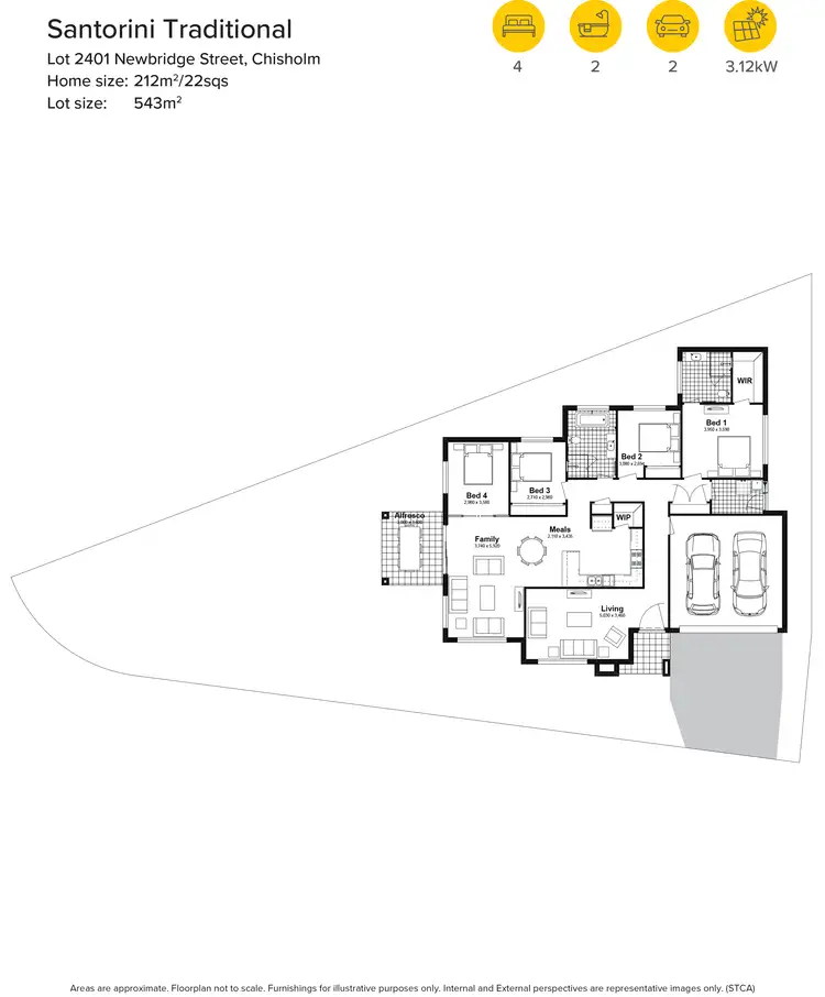 Floorplan of Homely house listing, Lot 2401 Newbridge Street, Chisholm NSW 2322