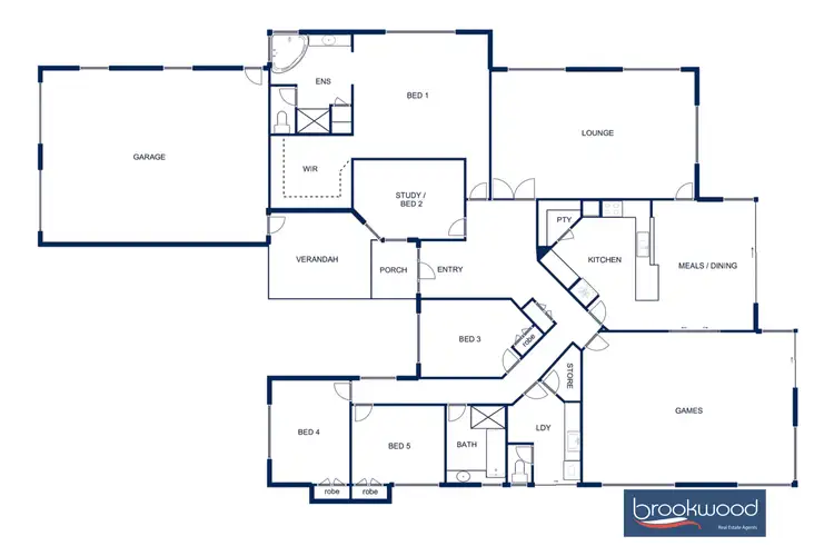 Floorplan of Homely house listing, 820 Granite Road, Parkerville WA 6081