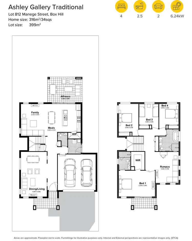 Floorplan of Homely house listing, 7 Manege Street, Box Hill NSW 2765