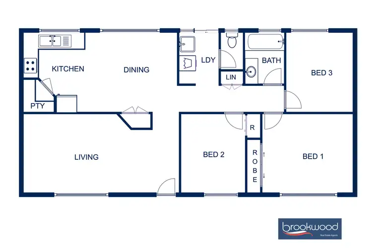 Floorplan of Homely house listing, 7 Kimber Place, Mount Helena WA 6082