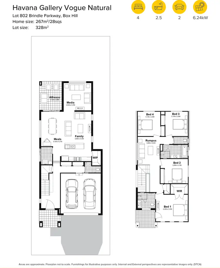 Floorplan of Homely house listing, Lot 802 Brindle Parkway, Box Hill NSW 2765