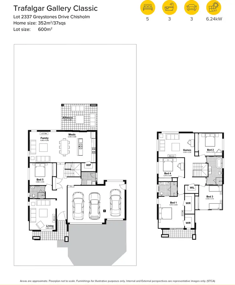 Floorplan of Homely house listing, Lot 2237 Greystones Drive, Chisholm NSW 2322