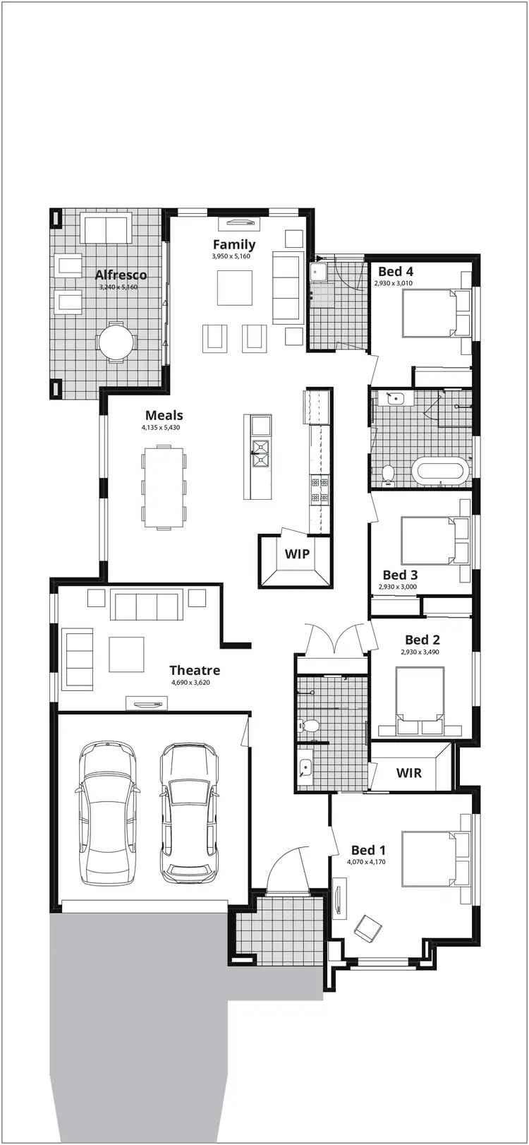 Floorplan of Homely house listing, Lot 3119 Wexford Street, Chisholm NSW 2322