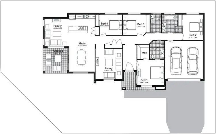 Floorplan of Homely house listing, 61 Bullen Drive, Silverdale NSW 2752