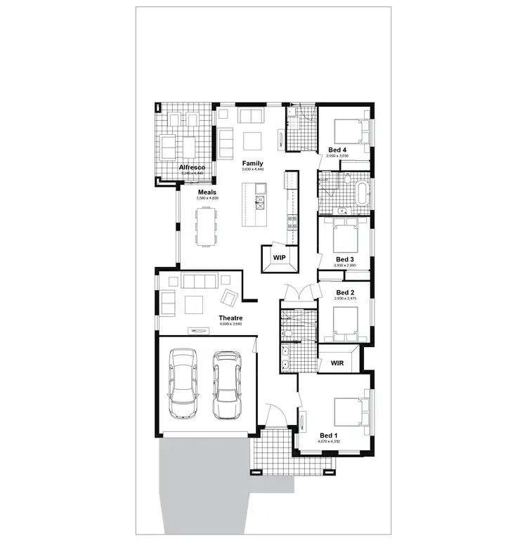 Floorplan of Homely house listing, 10 Mistletoe Street, Woongarrah NSW 2259