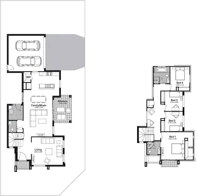 Floorplan of Homely house listing, 55 Brindle Parkway, Box Hill NSW 2765