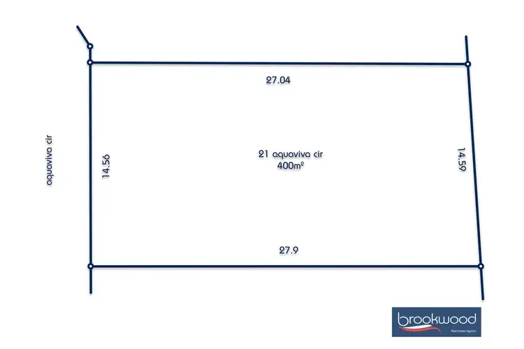 Floorplan of Homely land listing, 21 Aquaviva Circle, Viveash WA 6056
