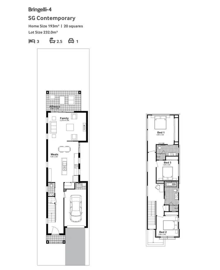 Floorplan of Homely house listing, Lot 204 Buljubasich Street, Austral NSW 2179