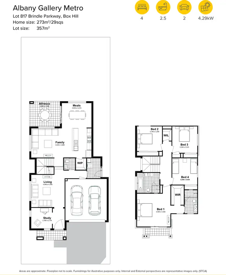 Floorplan of Homely house listing, Lot 817 Brindle Parkway, Box Hill NSW 2765