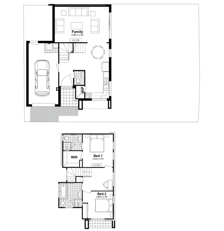 Floorplan of Homely house listing, Lot 5622 Wallaga Lane, Tullimbar NSW 2527