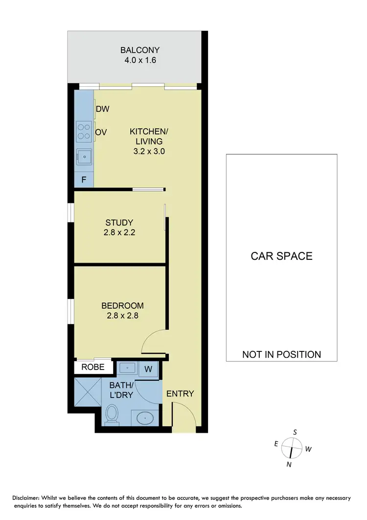 Floorplan of Homely apartment listing, 707/5-9 Blanch Street, Preston VIC 3072