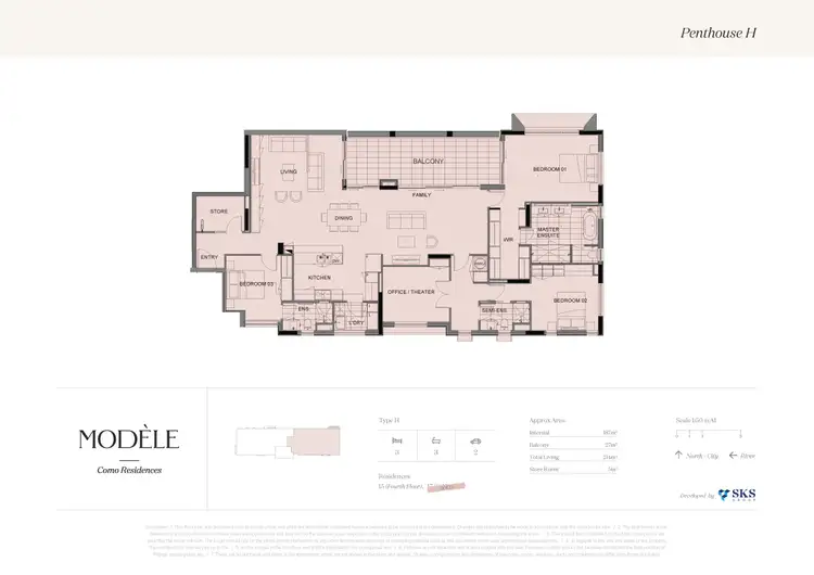 Floorplan of Homely apartment listing, 15/150 Robert Street, Como WA 6152