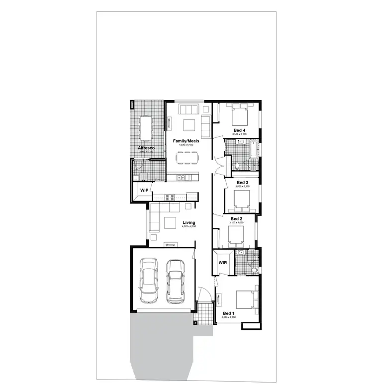 Floorplan of Homely house listing, Lot 2246 Greystones Drive, Chisholm NSW 2322