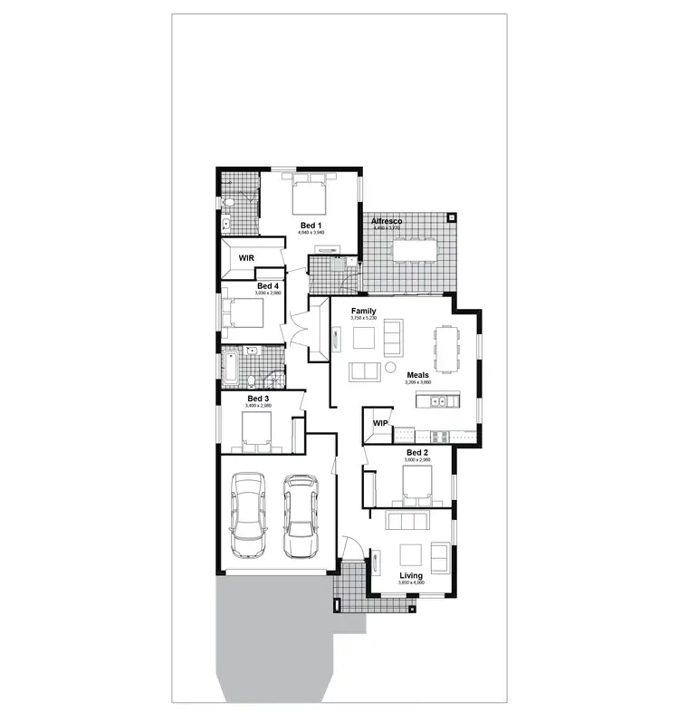 Floorplan of Homely house listing, Lot 2243 Greystones Drive, Chisholm NSW 2322