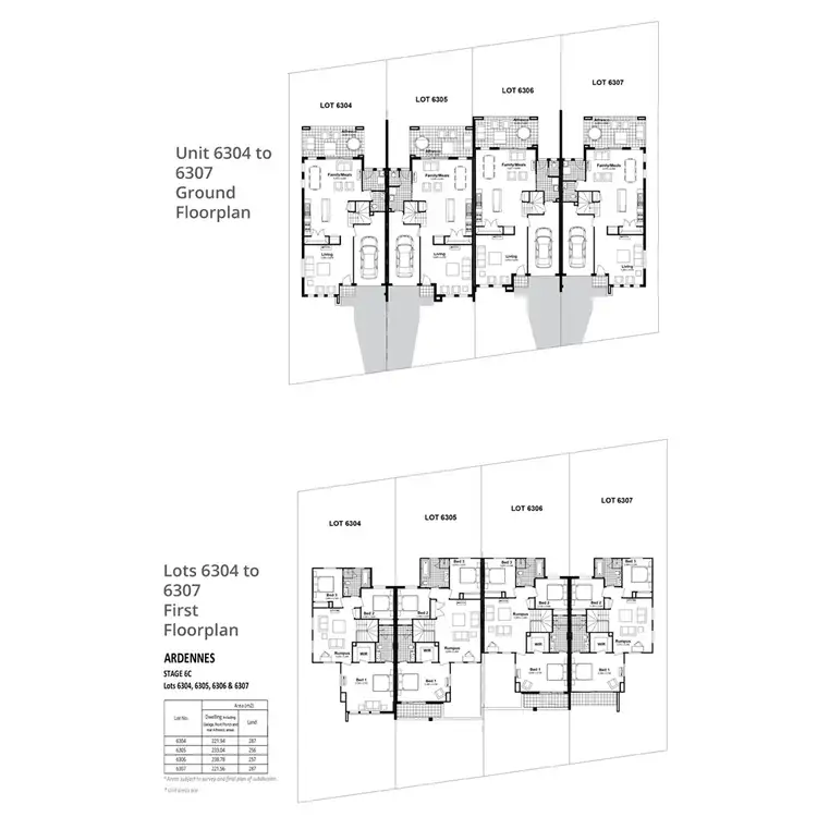 Floorplan of Homely house listing, Lot 6306 Caldwell Avenue, Edmondson Park NSW 2174