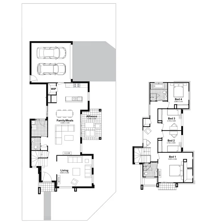 Floorplan of Homely house listing, 45 Brindle Parkway, Box Hill NSW 2765