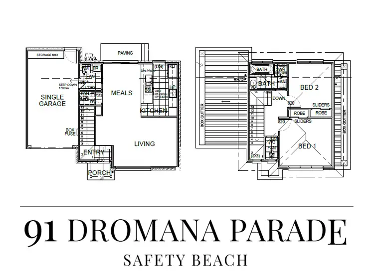 Floorplan of Homely townhouse listing, 3/91 Dromana Parade, Safety Beach VIC 3936