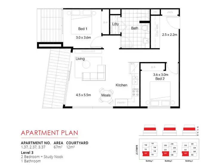 Floorplan of Homely apartment listing, Address available on request