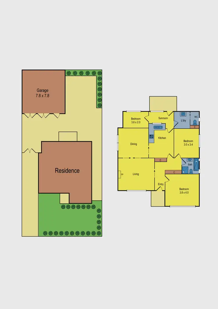 Floorplan of Homely house listing, 7 High Street, Coburg VIC 3058
