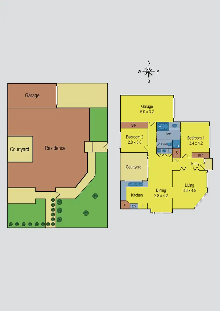 Floorplan of Homely unit listing, 1A Ann Street, Pascoe Vale VIC 3044
