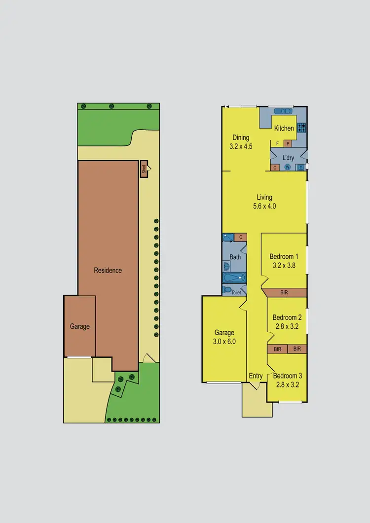 Floorplan of Homely unit listing, 5/318 Melrose Drive, Tullamarine VIC 3043