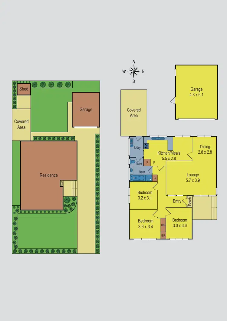 Floorplan of Homely house listing, 2 Darwin Street, Sunbury VIC 3429