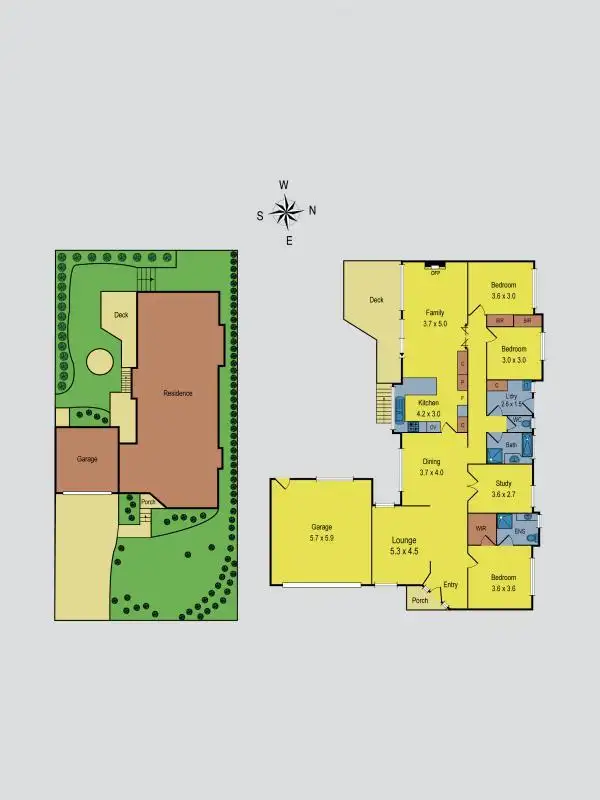 Floorplan of Homely house listing, 9 Glenscott Crescent, Strathmore Heights VIC 3041