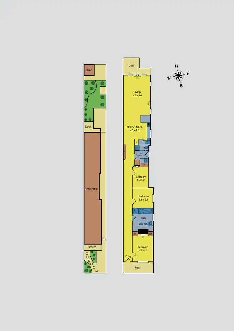 Floorplan of Homely house listing, 92 St Leonards Road, Ascot Vale VIC 3032