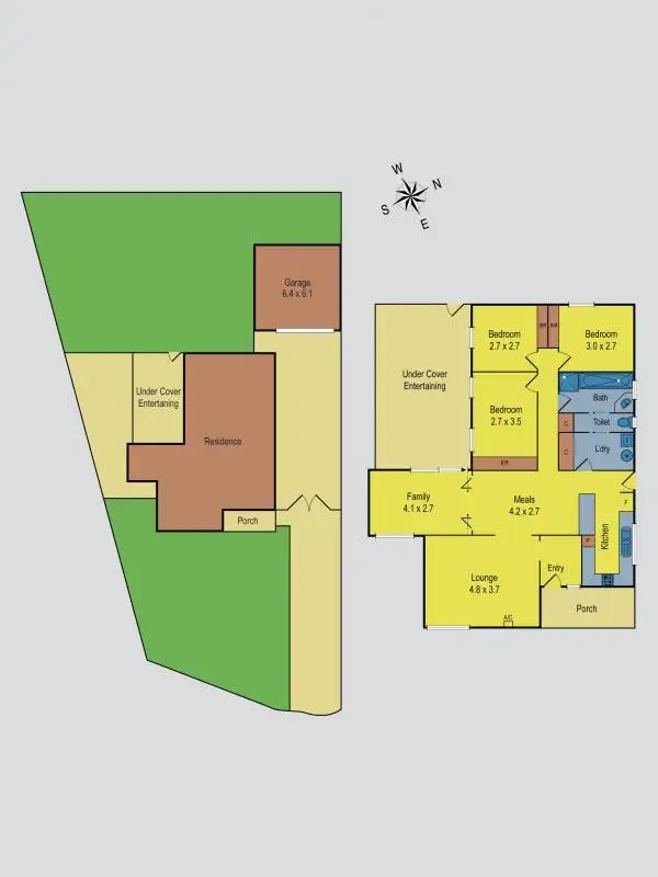 Floorplan of Homely house listing, 24 Yarck Court, Westmeadows VIC 3049