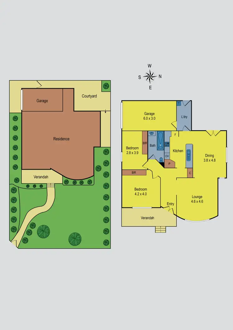 Floorplan of Homely house listing, 58 Waverley Street, Aberfeldie VIC 3040