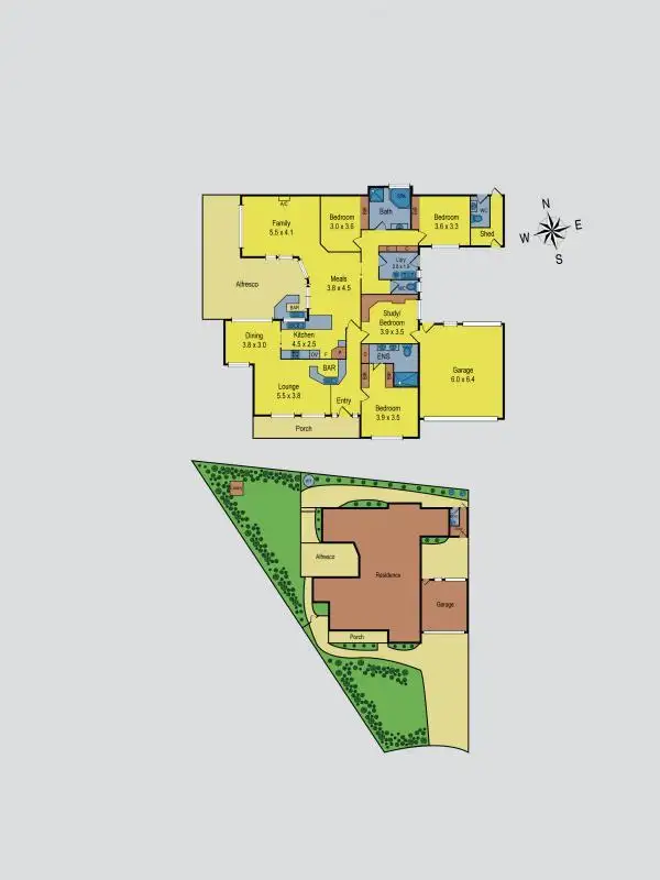 Floorplan of Homely house listing, 9 Wotan Close, Keilor Downs VIC 3038