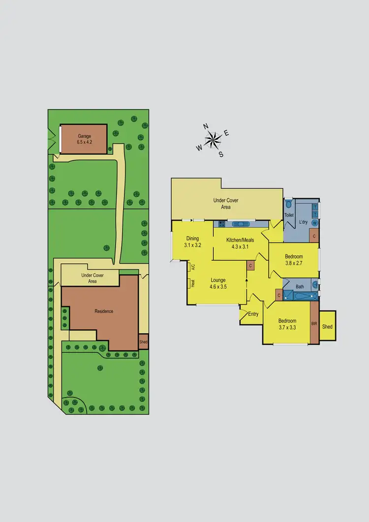 Floorplan of Homely house listing, 32 Murray Street, Fawkner VIC 3060
