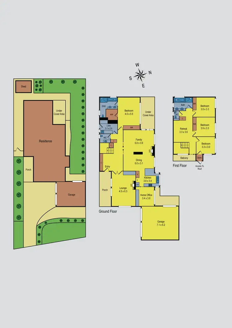 Floorplan of Homely house listing, 10 Fireball Court, Taylors Lakes VIC 3038