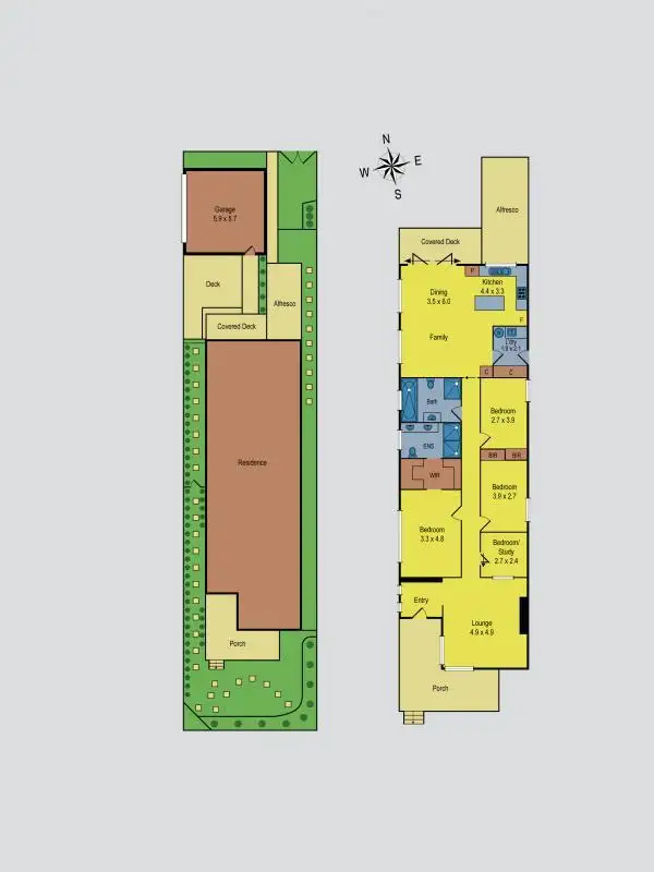 Floorplan of Homely house listing, 74 Forrester Street, Essendon VIC 3040