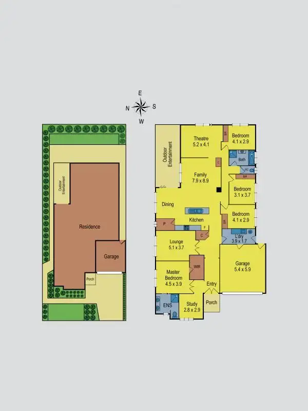 Floorplan of Homely house listing, 23 Vernon Close, New Gisborne VIC 3438