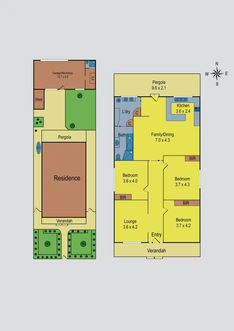 Floorplan of Homely house listing, 50 Browning Street, Moonee Ponds VIC 3039
