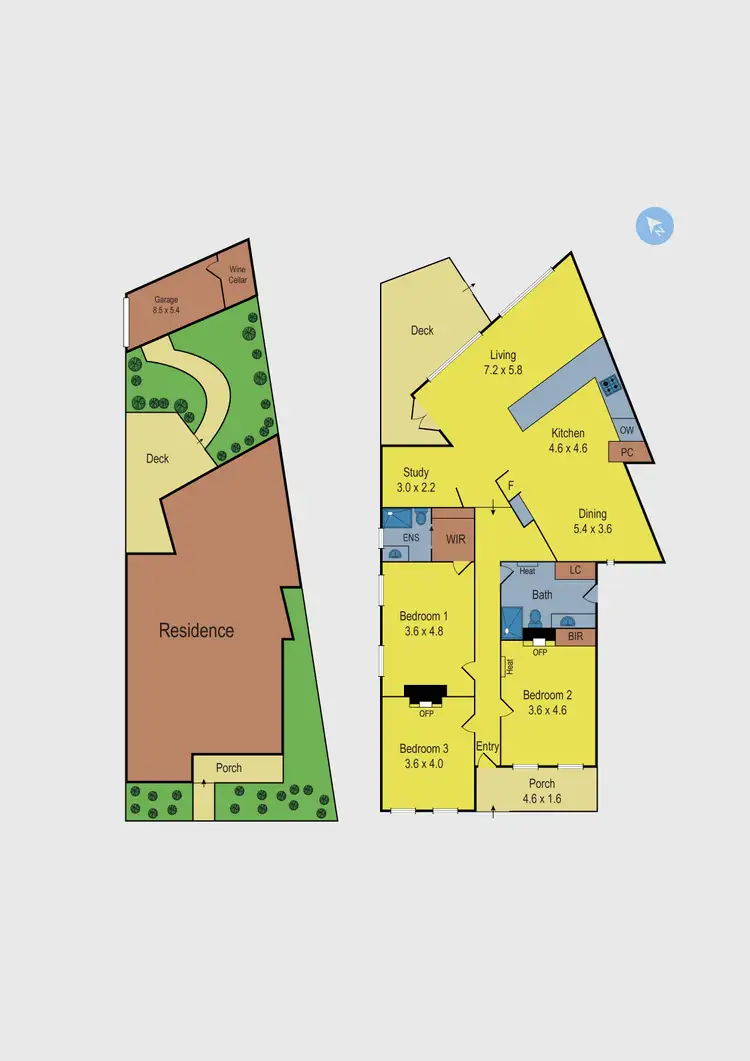 Floorplan of Homely house listing, 18 Gordon Crescent, Kensington VIC 3031