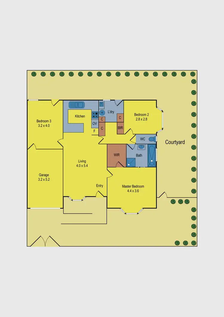 Floorplan of Homely house listing, 121 Hoffmans Road, Niddrie VIC 3042