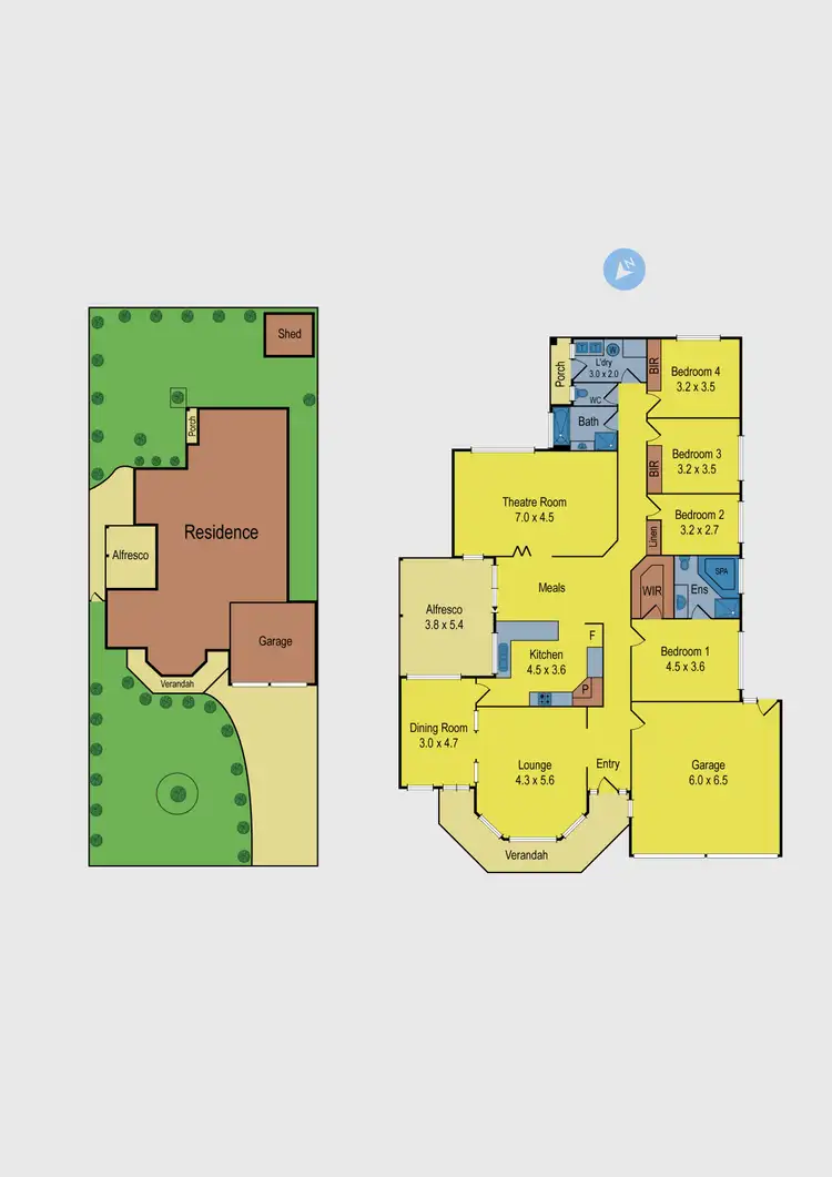 Floorplan of Homely house listing, 99 Australia Drive, Taylors Lakes VIC 3038