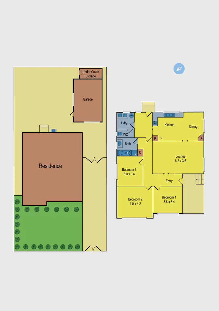 Floorplan of Homely house listing, 30 Fischer Street, Coburg VIC 3058