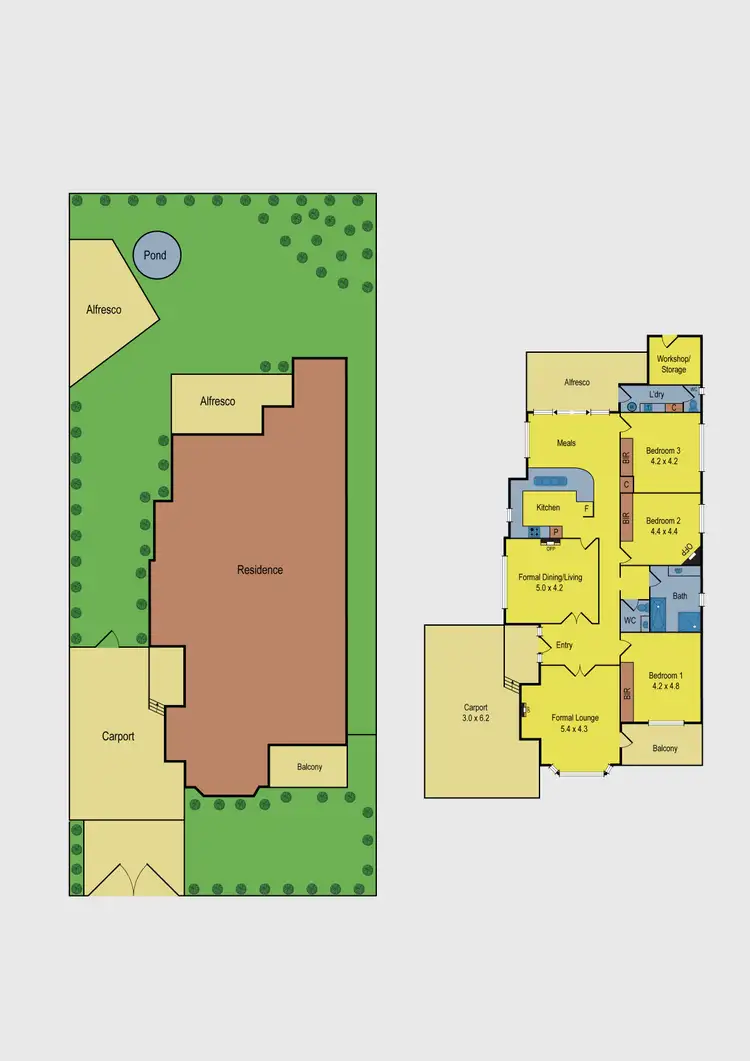 Floorplan of Homely house listing, 11 Brewster Street, Essendon VIC 3040
