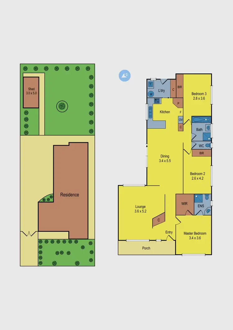 Floorplan of Homely house listing, 16 Sorghum Way, Delahey VIC 3037