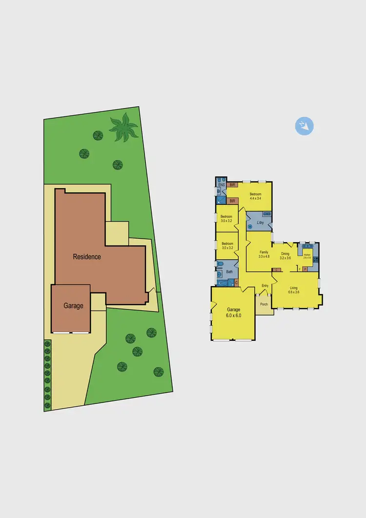 Floorplan of Homely house listing, 69 Tarella Drive, Keilor Downs VIC 3038