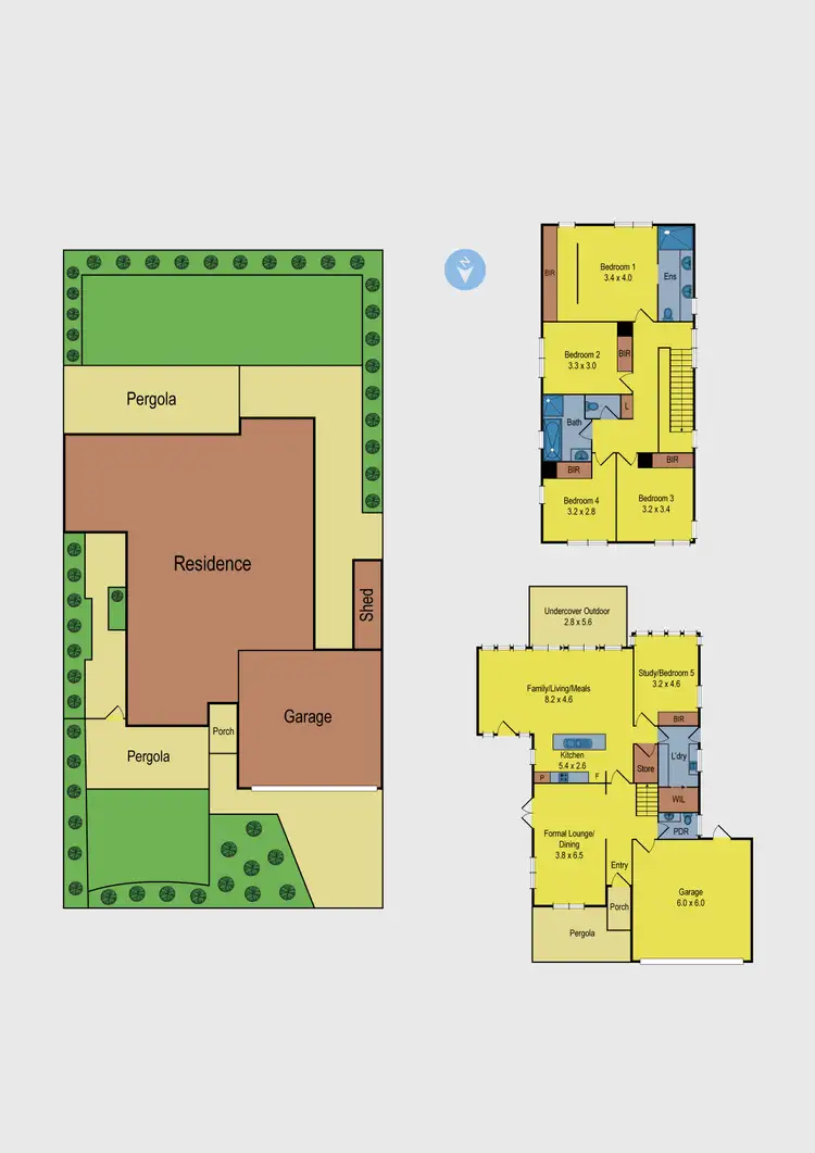 Floorplan of Homely house listing, 34 Dalgety Drive, Ascot Vale VIC 3032