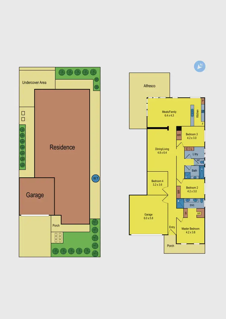 Floorplan of Homely house listing, 23 Drummond St, Caroline Springs VIC 3023